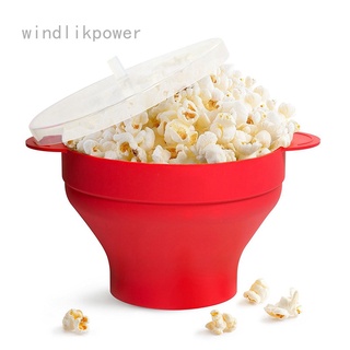 Windlikpower - palomitas de maíz de silicona para microondas, Fenvella, aire caliente plegable, fabricante de palomitas de maíz
