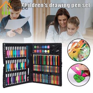 Limad 150Pcs niños papelería dibujo pintura conjunto de herramientas escolares suministros educativos de lujo arte conjunto para niños niño niña