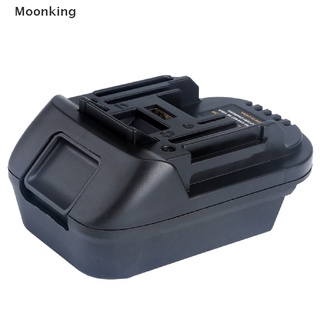 [Moonking] Adaptador De Batería USB Para 20V DEWALT DCB200 Milwaukee M18 Convertir A Makita 18V