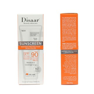DISAAR SPF 50+ crema hidratante protector solar crema para protector solar (6)