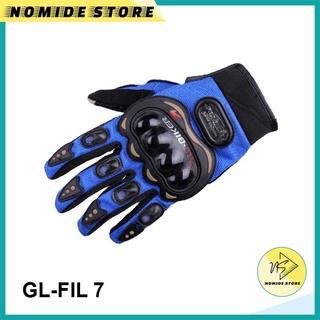 Probiker Shell guantes de motocicleta dedo completo pantalla táctil hombres - FI-azul, L presente motocicleta cubierta del cuerpo F8W7 último