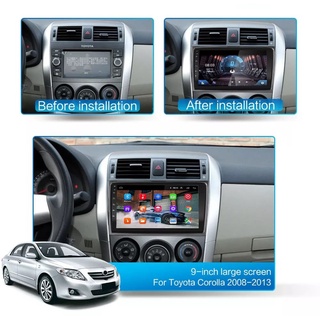 Estereo pantalla 9" Android Toyota Corolla 2007-2013