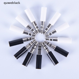 Quweblack 10pcs 3.5 Mm Auriculares Estéreo Enchufe jack 3pole 3.5 Conector De audio MX