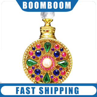 boomboom 10ml aceite esencial de coche perfume vacío botella de vidrio colgante adorno decoración (1)