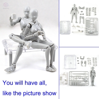 Figura de acción modelo para SHF Body Kun muñeca PVC Body-Chan DX Set