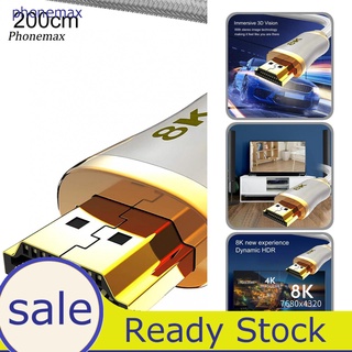 Cable compatible con HDMI portátil 1//2/3 metros 8K/60Hz proyector Cable de vídeo 8K/60Hz para portátil