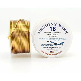 Alambre Designs Wire dorado calidad AAA medidas 100% Garantizado bisuteria alambrismo