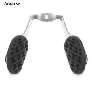 [aredsky] 1 pieza de aluminio para nariz, almohadilla de nariz, soporte para brazo, marco de gafas