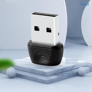 Smil Mini Adaptador Receptor Transmisor compatible Con Bluetooth 5.0 Inalámbrico USB Dongle