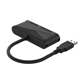 Convertidor USB3.0 A HDMI VGA 2 En 1 Con Soporte De audio Pantalla