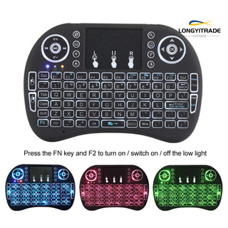 LONG i8 Mini teclado ergonómico Bluetooth con Touchpad Xbox 360 Tablet (1)