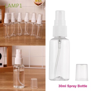 LAMP1 5/10pcs Hot Botella de spray 30ml De plástico Perfume atomizador Cosmeticos Nuevo Liquido Vacío. Transparencia