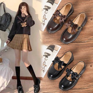 pequeños zapatos de cuero pequeños zapatos de cuero femenino británico de cuero suave japonés jk uniforme zapatos retro estilo universitario lolita solo zapatos mary jane primavera y otoño