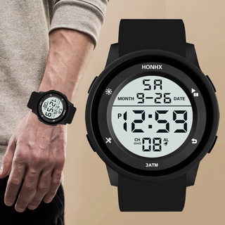 Reloj De pulsera Digital Lcd a prueba De agua para hombre cronómetro deportivo T456Fgws.Br (5)