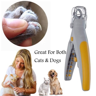 [barato] productos para mascotas/recortador de uñas para mascotas/gato/perro/uñas/cortadoras/tijeras con luz led