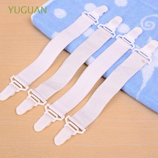 YUGUAN Cute Grippers Clip New Holder Mattress Cover 4x Blankets Bed Sheet Fasteners Hot Elastic/Multicolor (1)