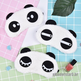 {akin} 1 pza linda máscara para dormir Panda/máscara para ojos/máscara de ojos/sombra de viaje/cubierta de dormir/luz