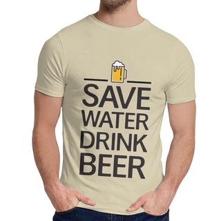 personalizado hombre impreso moda camisetas ahorrar agua bebida cerveza unisex agradable fresco algodón verano camiseta