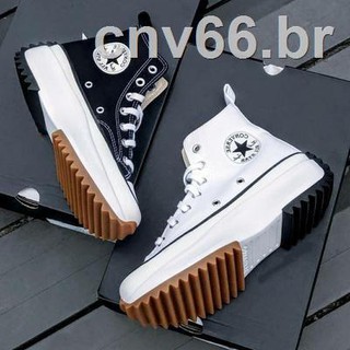 100% Ori fast Delivery2colors Converse Run Star Hike 1970s High Top Canvas Shoes 166800c