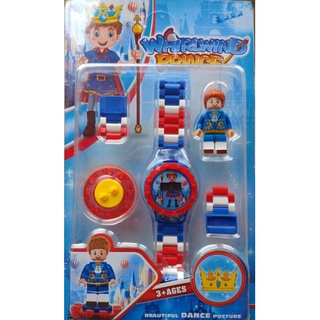 Reloj infantil lego minifigura digital LOL, PRINCIPE, CAPITAN AMERICA; PAW PATROL