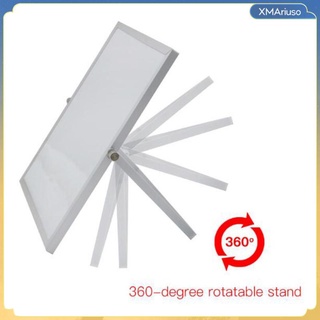 [xmariuso] White Board Desktop Easel Switchable for Office Home 25x35cm