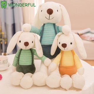 Muñeca de conejo maravilloso para niños lindo sueño muñeca suave peluche juguetes confort juguetes de dibujos animados peluches bebé juguetes