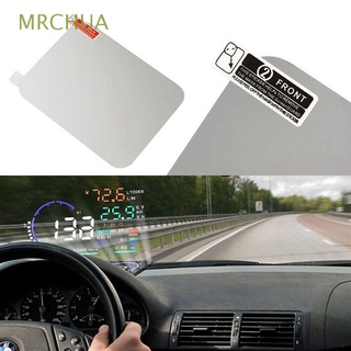 MRCHUA nueva película reflectante teléfono GPS HUD proyector coche parabrisas pantalla pegatina transparente Auto accesorios de alta calidad transparente cabeza arriba pantalla