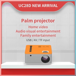 High Resolution Uc28D Home Led Projector Portable Mobile Phone Projector (1)