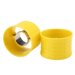manual portátil mini circular de maíz afeitadora trishing 304 de acero inoxidable amarillo de maíz stripper pelador (2)