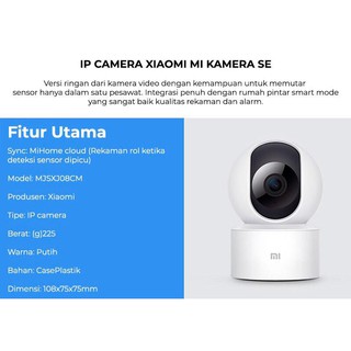 Xiaomi Mi cámara de seguridad para el hogar SE Global 360 1080P CCTV IP videocámara (1)