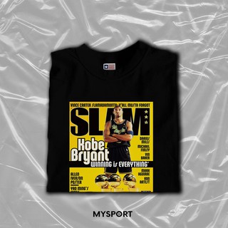 Camiseta/Camiseta/Camisa de baloncesto SLAM MAGAZINEKobe Blackmamba