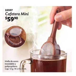 mini Cafetera de betterware para preparar una taza de café de una manera rápida