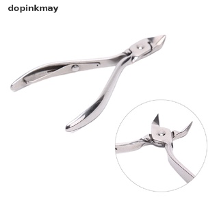 dopinkmay - cortador de cutículas para manicura, pedicura, acero inoxidable, herramientas mx