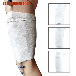 [FashionhouseHB] incontinencia suministros luz caminar comodidad manga bolsa de orina urinaria titular de la pierna (1)
