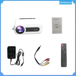 [xmabannx] Eye-friendly Projector , Upgraded Portable Video Projector , Multimedia Home Theater Projector ,Wireless Screen