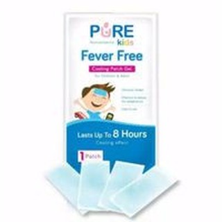 Pure baby fever cooling free patch gel contenido 4