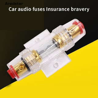[aredstar01] coche audio estéreo 4/8 awg calibre agu in/out chapado en oro en línea portafusibles venta caliente