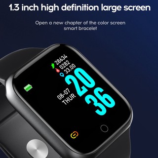 Relojes inteligentes realmente impermeables !! Y68 D20 Bluetooth Monitor de corazón con USB SmartWatch (7)