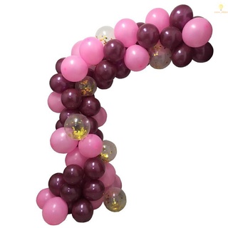 [cosh] 102pzs globos rojos de vino decoraciones para fiestas/juego de fiestas/niñas/niñas/artículos para fiestas/cumpleaños/globo/globo