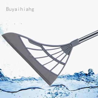 Buyaihiahg Dongminghong 2021 nueva escoba mágica de silicona para el hogar, antiadherente, barrido de pelo integrado, escoba de vidrio, suelo, limpiaparabrisas