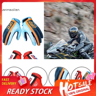 Wm - guantes deportivos de poliéster para motocicleta, deportes, motocicleta, Motocross, absorción de sudor para deporte