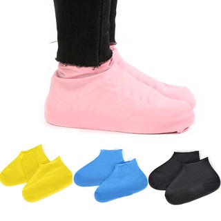 1 par de fundas de zapatos de látex reutilizables impermeables para zapatos de lluvia, antideslizantes, de goma, botas de lluvia, Protector de botas