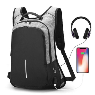 multifuncional usb de carga mochilas de los hombres de 15 pulgadas portátil mochilas para adolescentes de la moda masculina mochila de viaje mochila anti ladrón