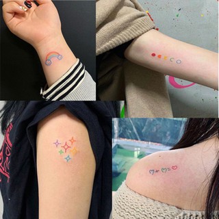 30 hojas de calcomanías de tatuajes hyuna lindos tatuajes temporales para niñas (2)