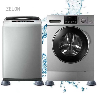 Zelon - almohadillas para lavadora, antideslizantes, almohadillas antivibración, soportes universales automáticos, bases de refrigerador, almohadilla absorbente de golpes