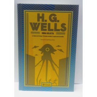 H.G. Wells / Guerra de los mundos / el hombre invisible / Pasta dura Coleccion Fractales EMU