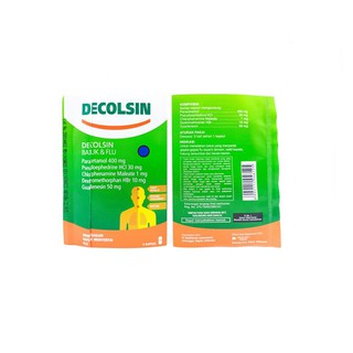 Decolsin -1 contenido de la caja 25 tiras