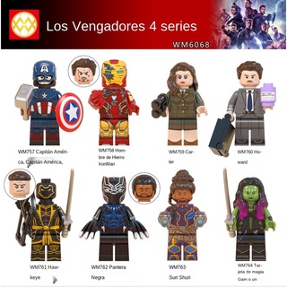 Blocos De Montar Lego Minifigures Avengers Endgame Super Heroes Bruxa Scarlet