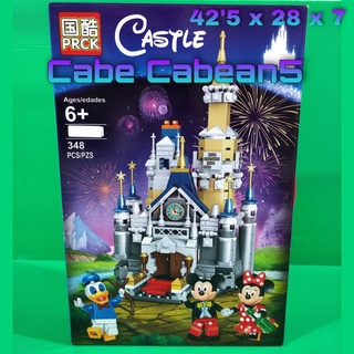 Disney Castle Lego juguetes minifigura Mickey Minnie Mouse ladrillo Prck