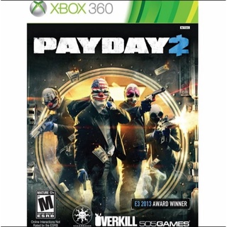 Más reciente!! Xbox 360 payday 2 free region game Cassette